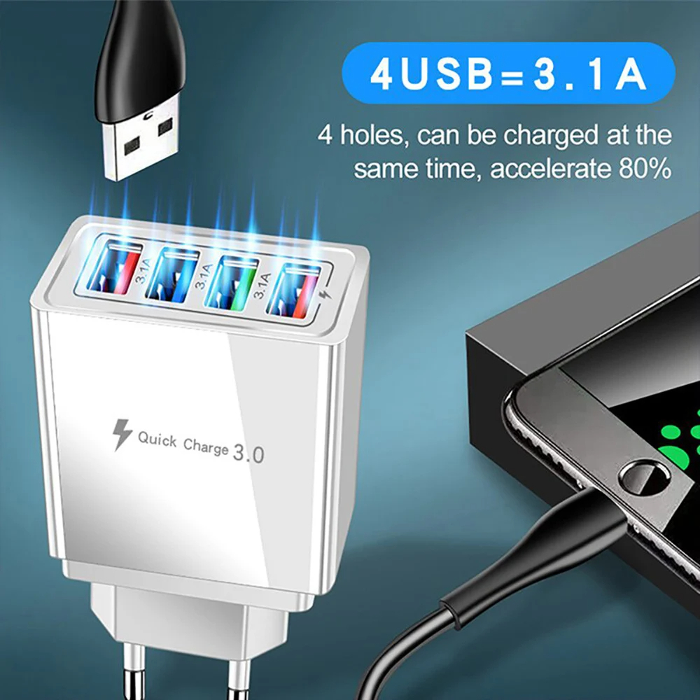  شاحن حائط سريع QC3.0 – 4