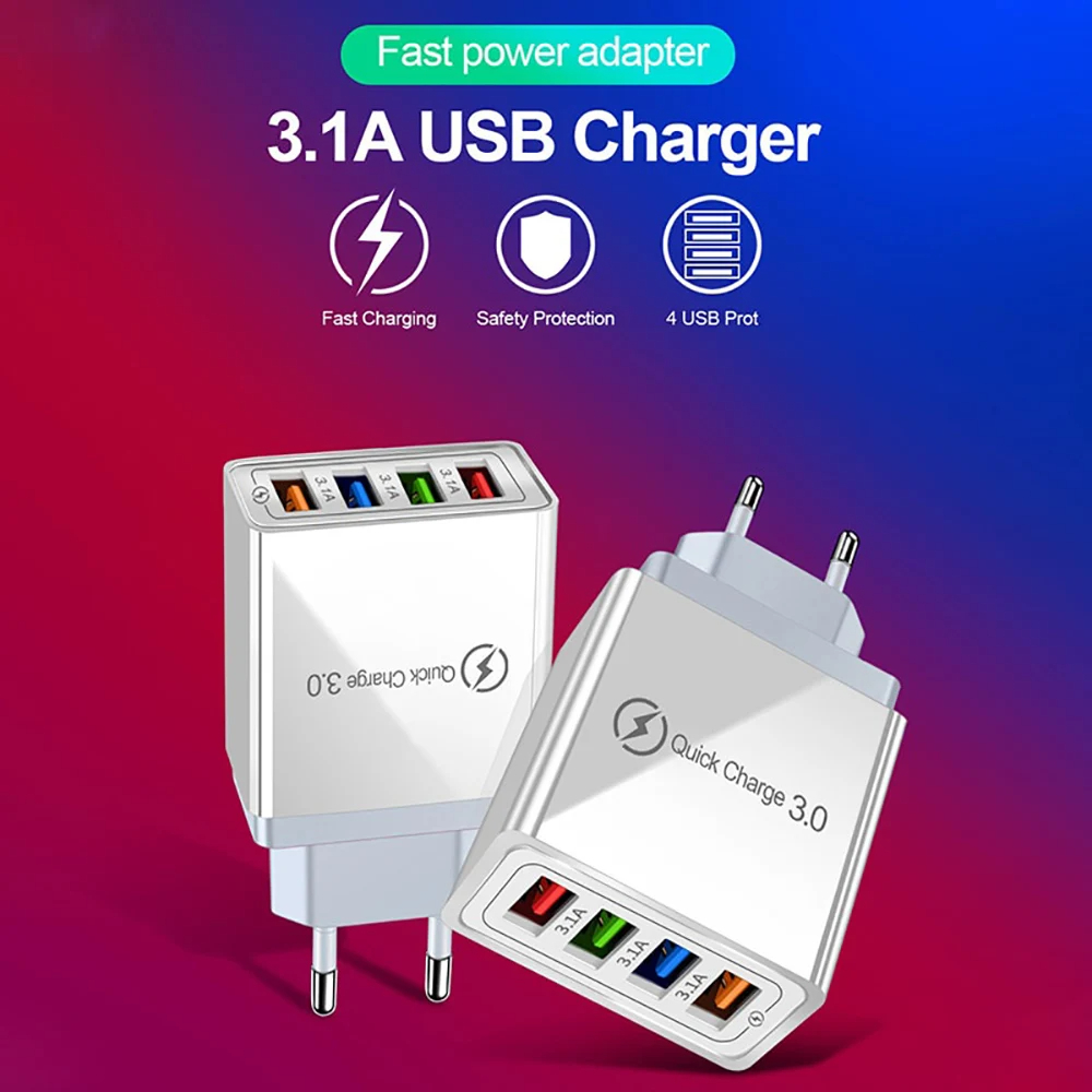  شاحن حائط سريع QC3.0 – 4