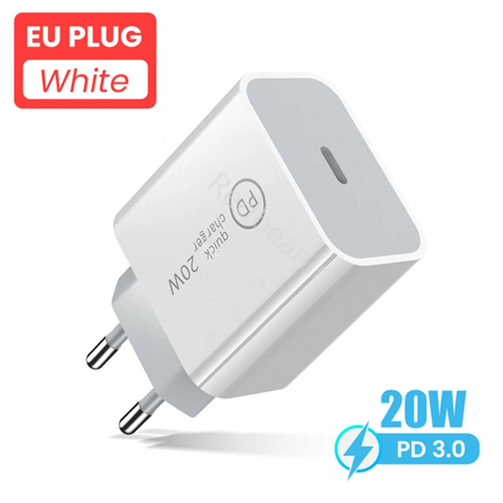 شاحن الجدار USB-C سريع 20 واط 