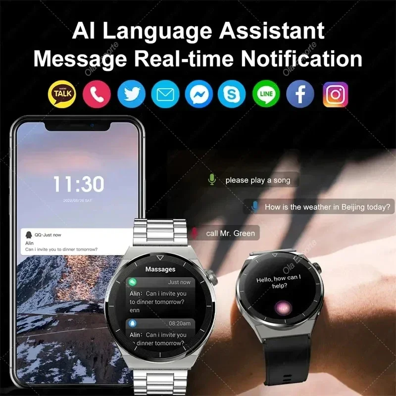  الساعة الذكية المقاومة للماء